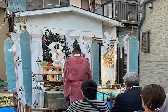 地鎮祭・着工